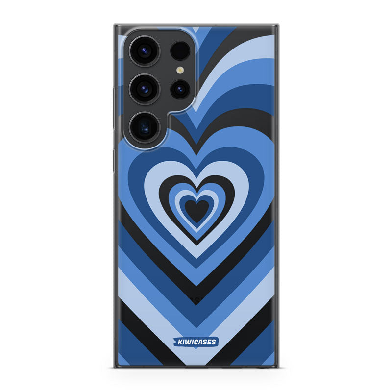 Blue Hearts - Galaxy S23 Ultra