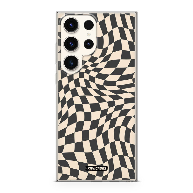 Wavey Checkered - Galaxy S23 Ultra