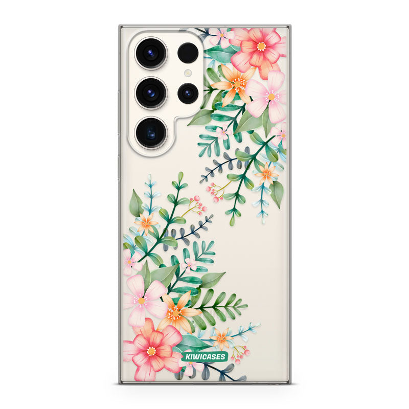 Spring Pink Florals - Galaxy S23 Ultra