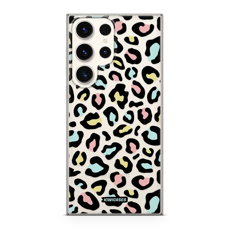 Pastel Leopard - Galaxy S23 Ultra