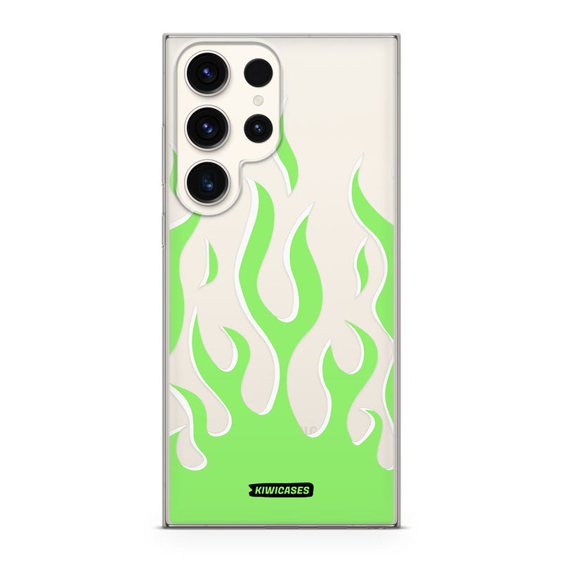 Green Fire - Galaxy S23 Ultra