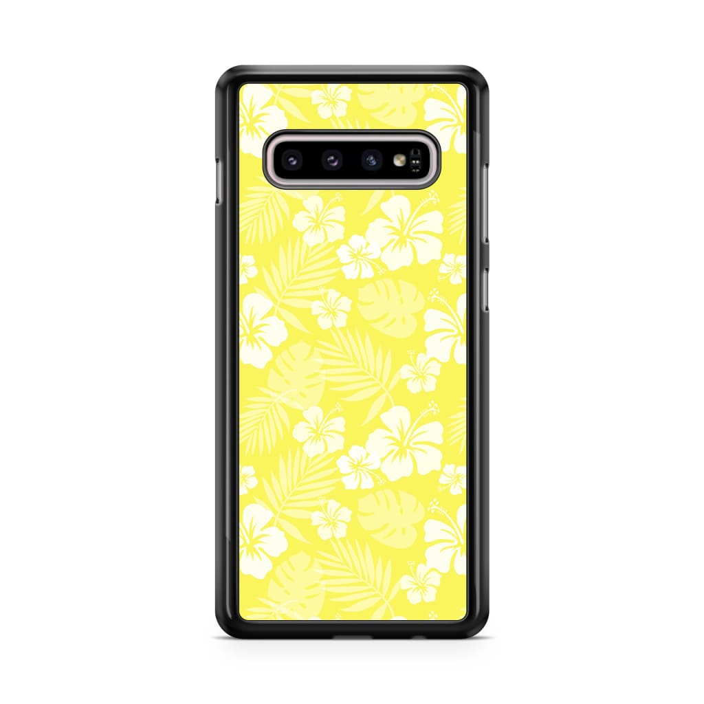 Sunburst Hibiscus Phone Case - Galaxy S10 - Phone Case