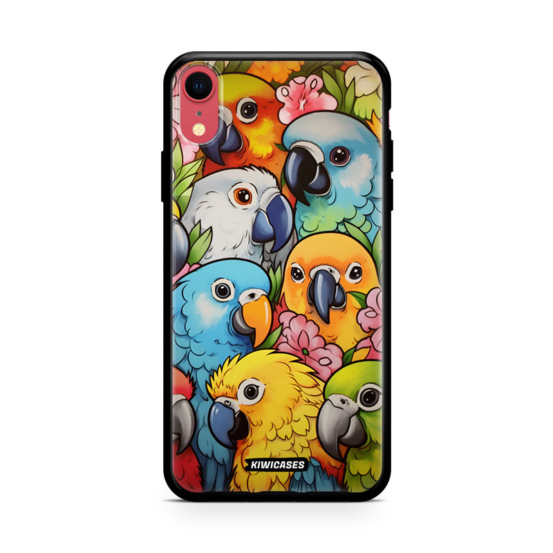 Cute Parrots - iPhone XR