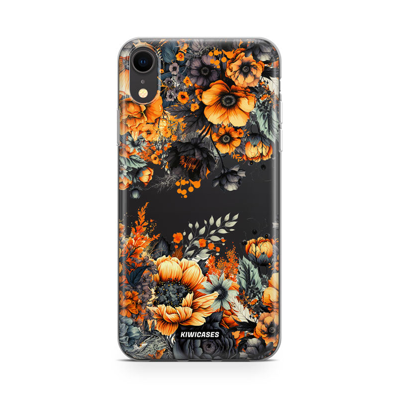 Halloween Florals - iPhone XR