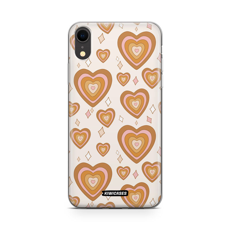 Retro Hearts - iPhone XR