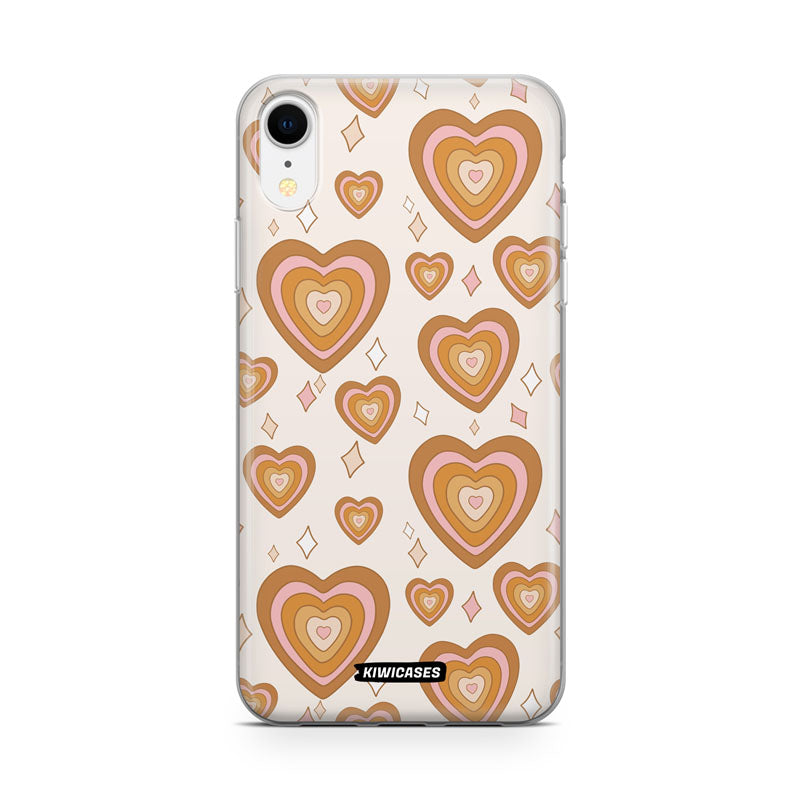 Retro Hearts - iPhone XR