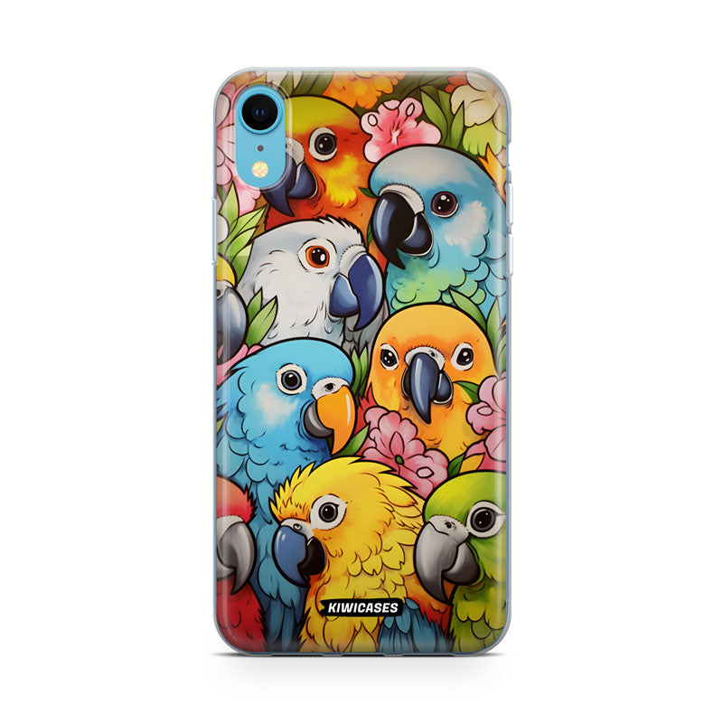 Cute Parrots - iPhone XR