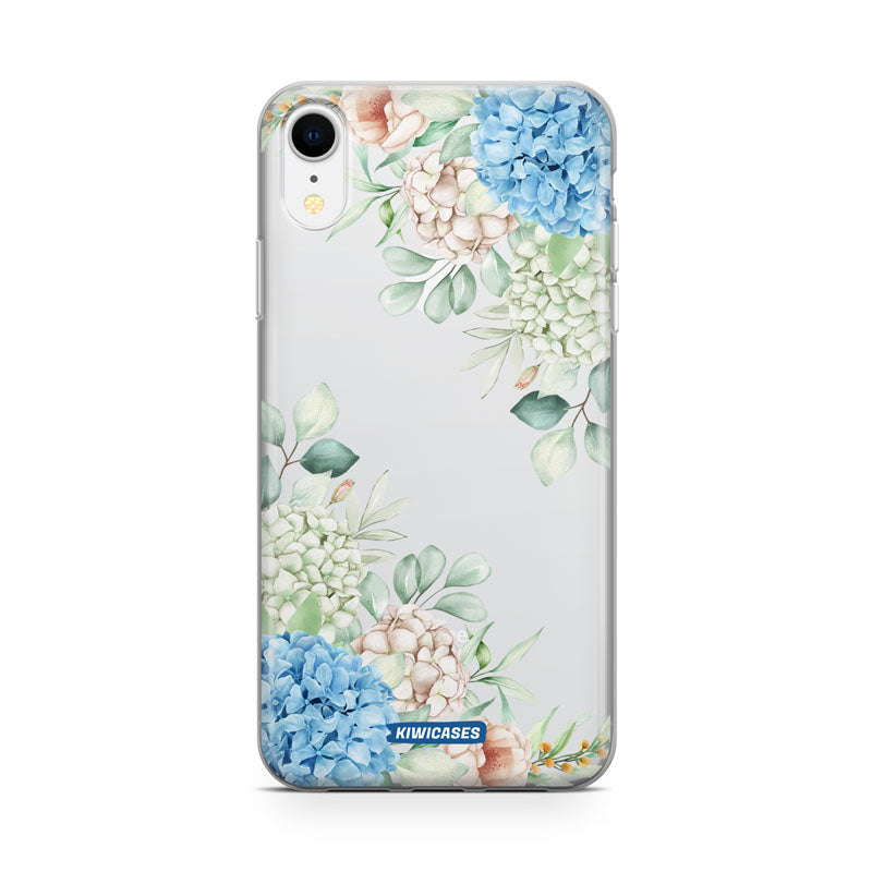 Blue Hydrangea - iPhone XR