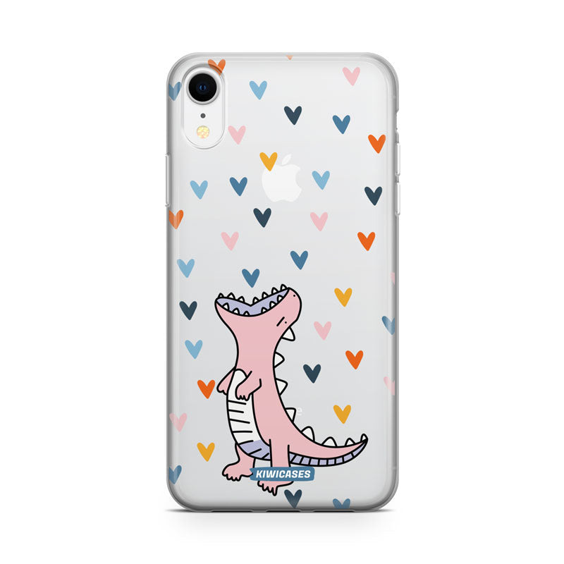 Dinosaur Hearts - iPhone XR