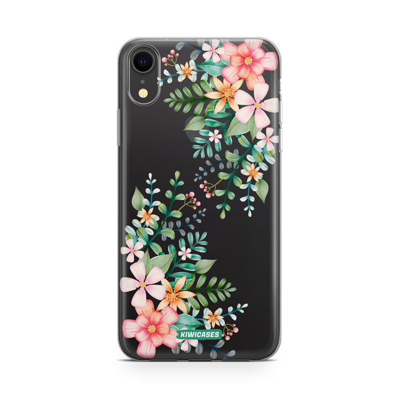 Spring Pink Florals - iPhone XR