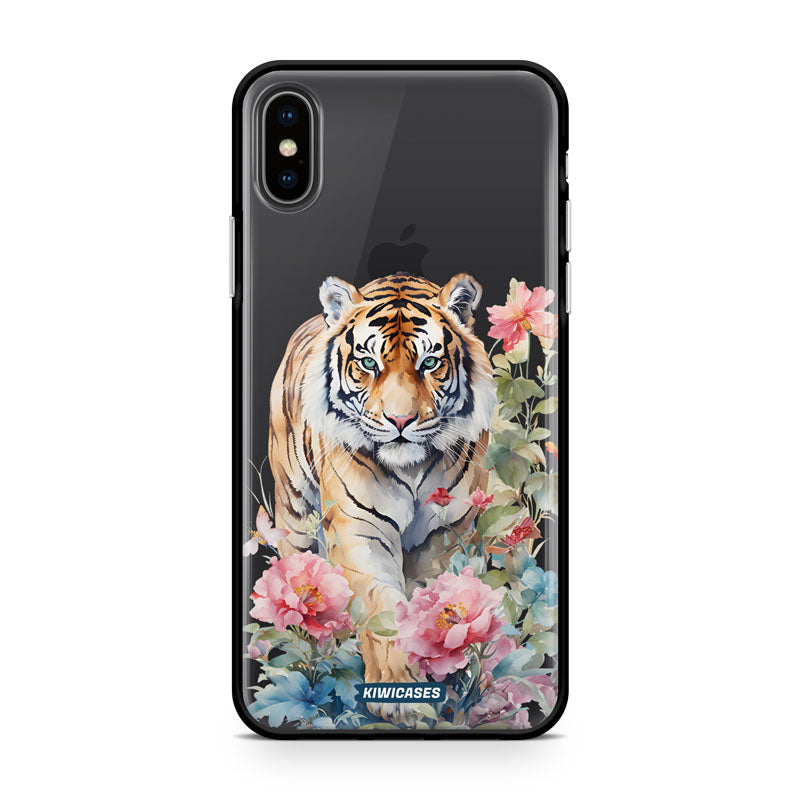 Floral Tiger - iPhone XS Max