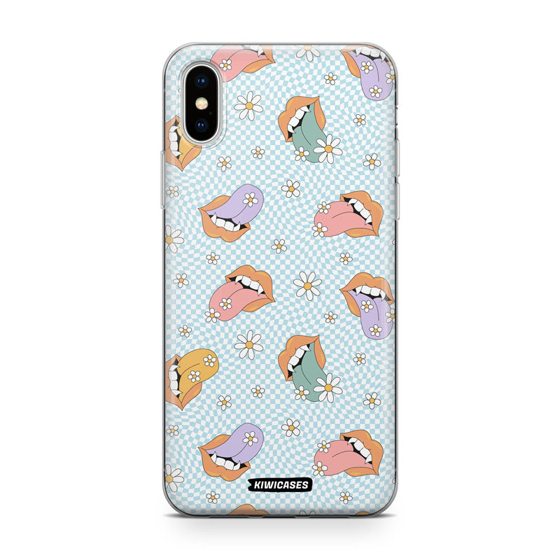 Checkered Tongue - iPhone XS Max