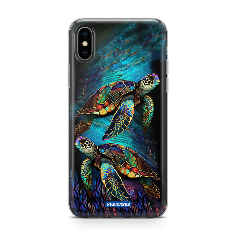 Turtles at Sea - iPhone XS Max