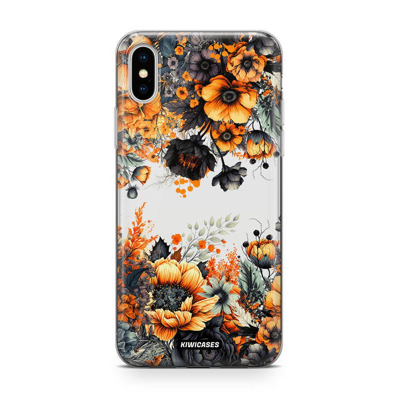 Halloween Florals - iPhone XS Max