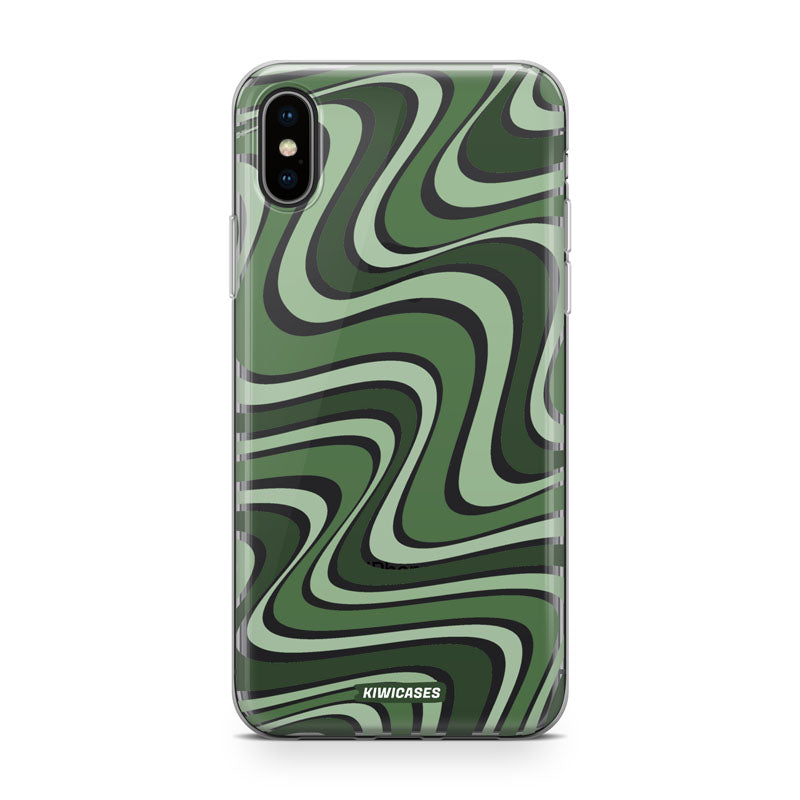 Wavey Green - iPhone XS Max