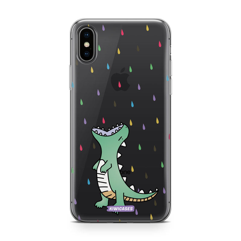 Dinosaur Rain - iPhone XS Max