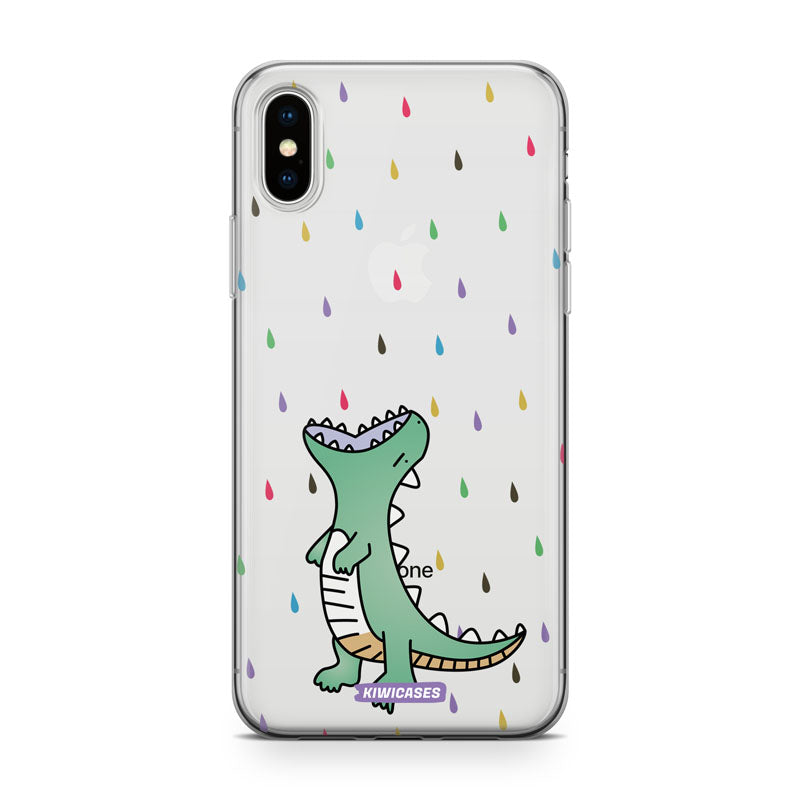 Dinosaur Rain - iPhone XS Max