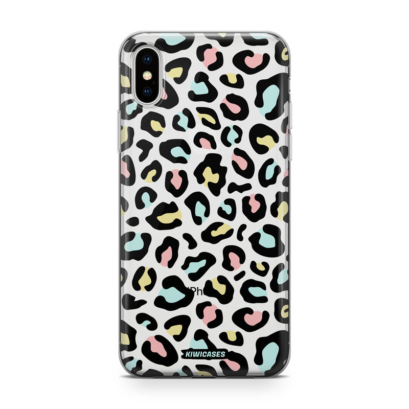 Pastel Leopard - iPhone XS Max