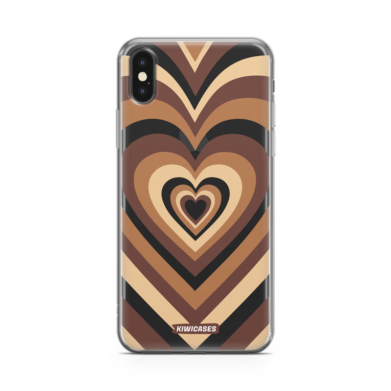 Latte Hearts - iPhone X/XS