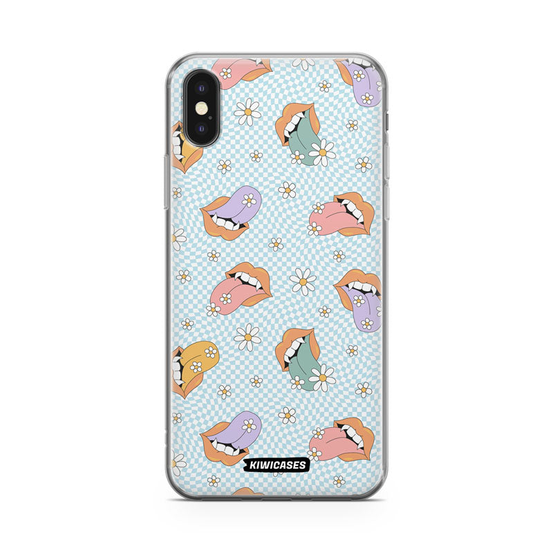 Checkered Tongue - iPhone X/XS