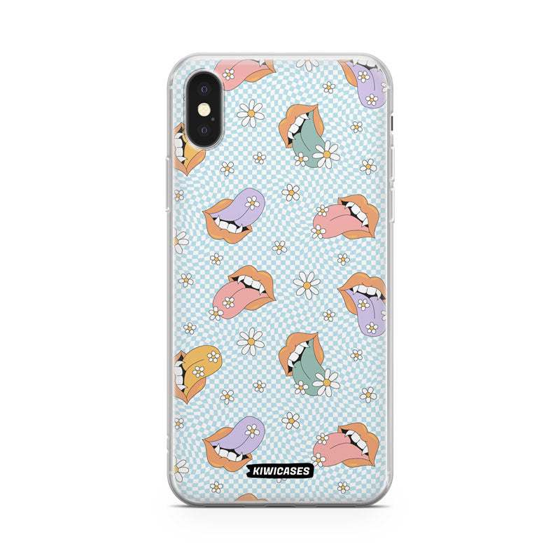Checkered Tongue - iPhone X/XS
