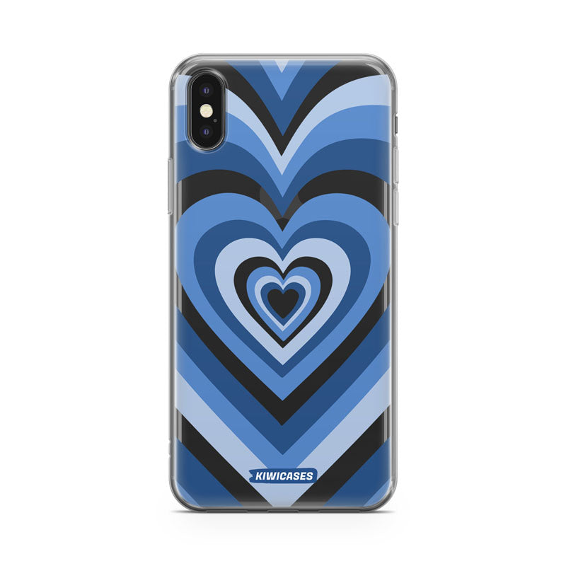 Blue Hearts - iPhone X/XS