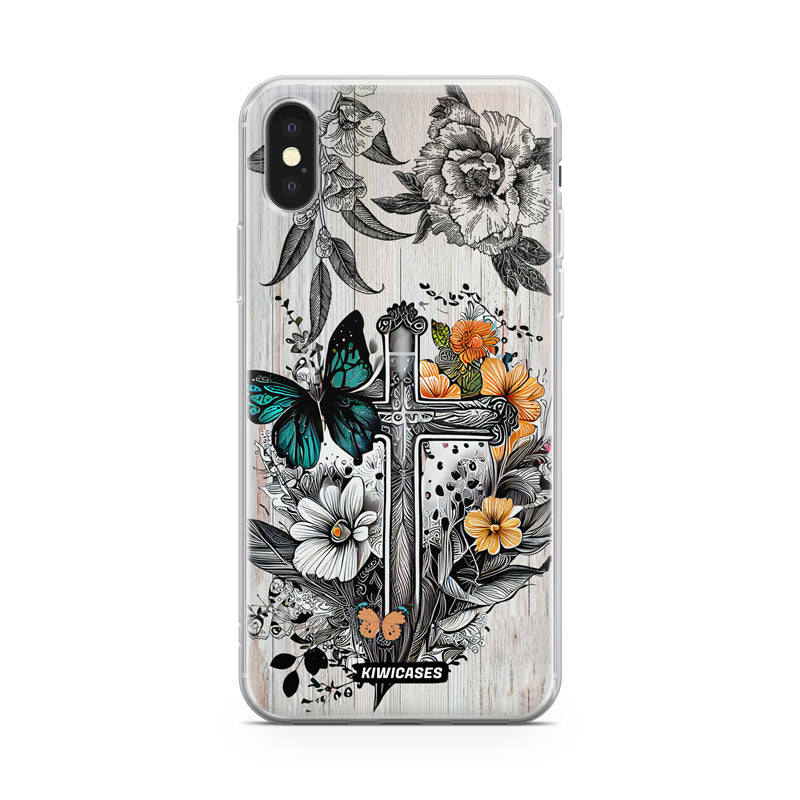 Butterfly Cross - iPhone X/XS