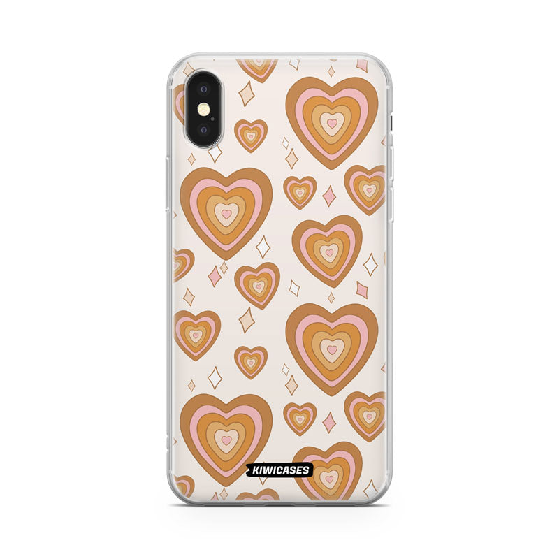 Retro Hearts - iPhone X/XS