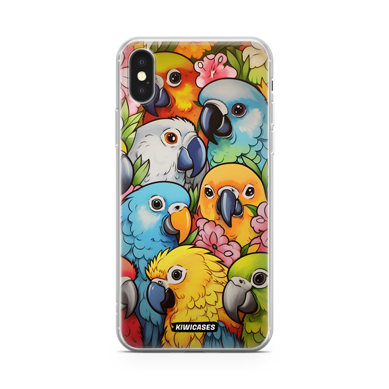 Cute Parrots - iPhone X/XS