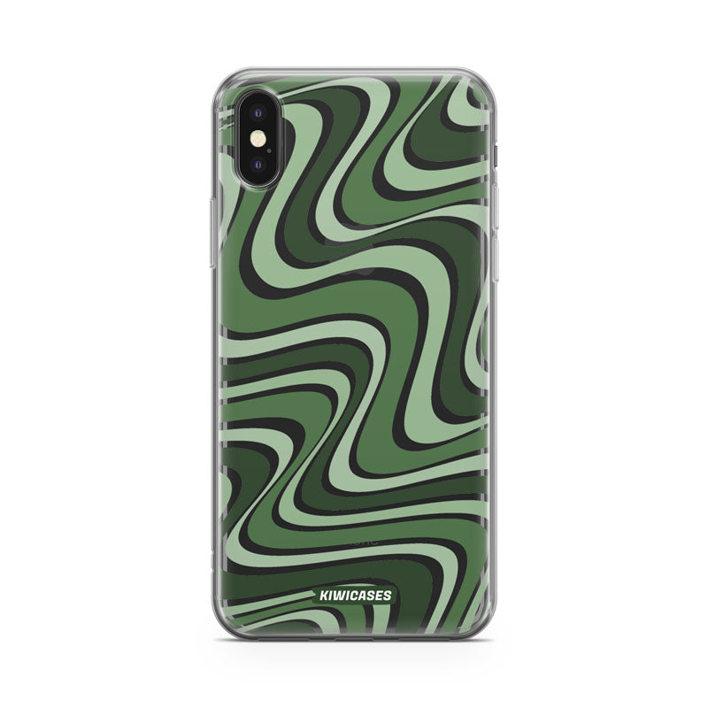 Wavey Green - iPhone X/XS