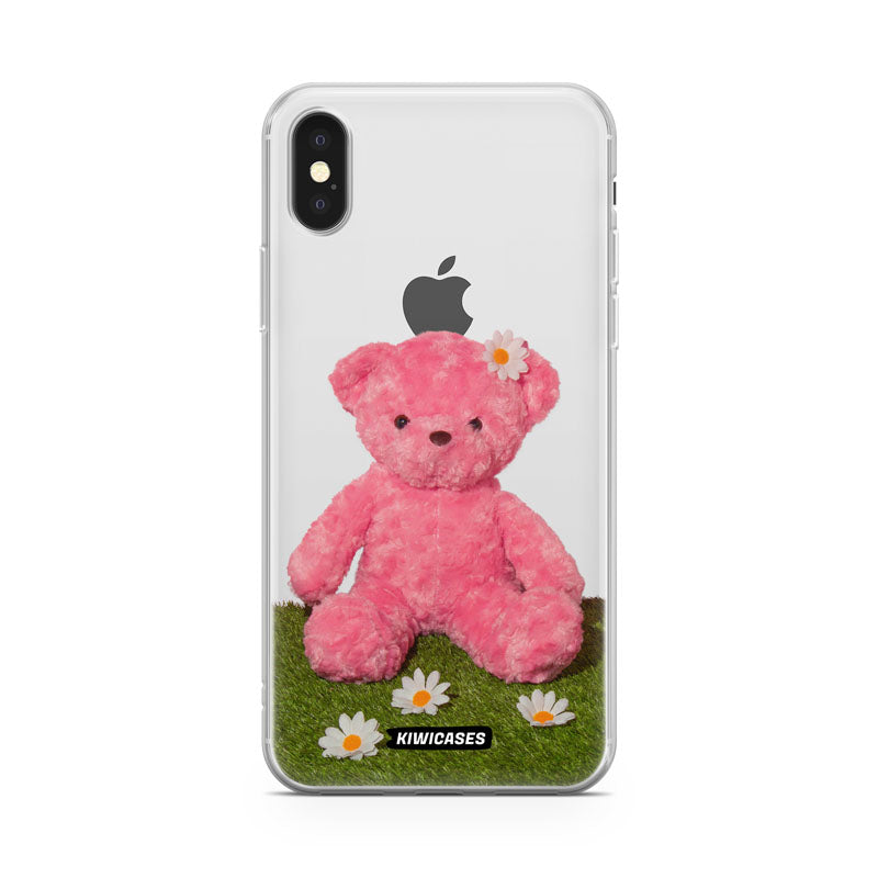 Pink Teddy - iPhone X/XS