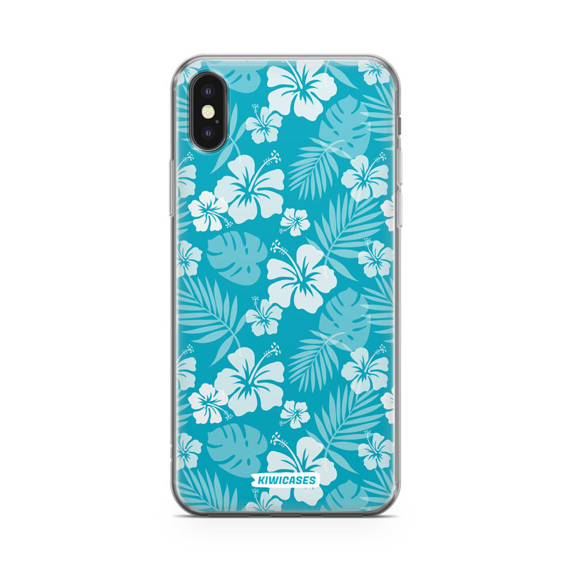 Hibiscus Blue - iPhone X/XS