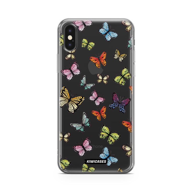 Colourful Butterflies - iPhone X/XS