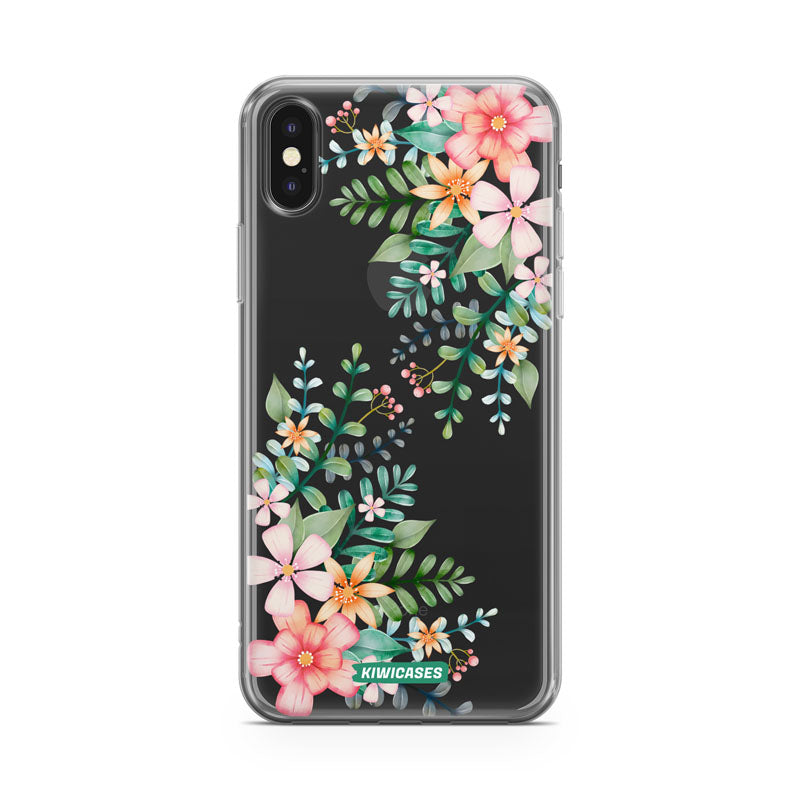 Spring Pink Florals - iPhone X/XS