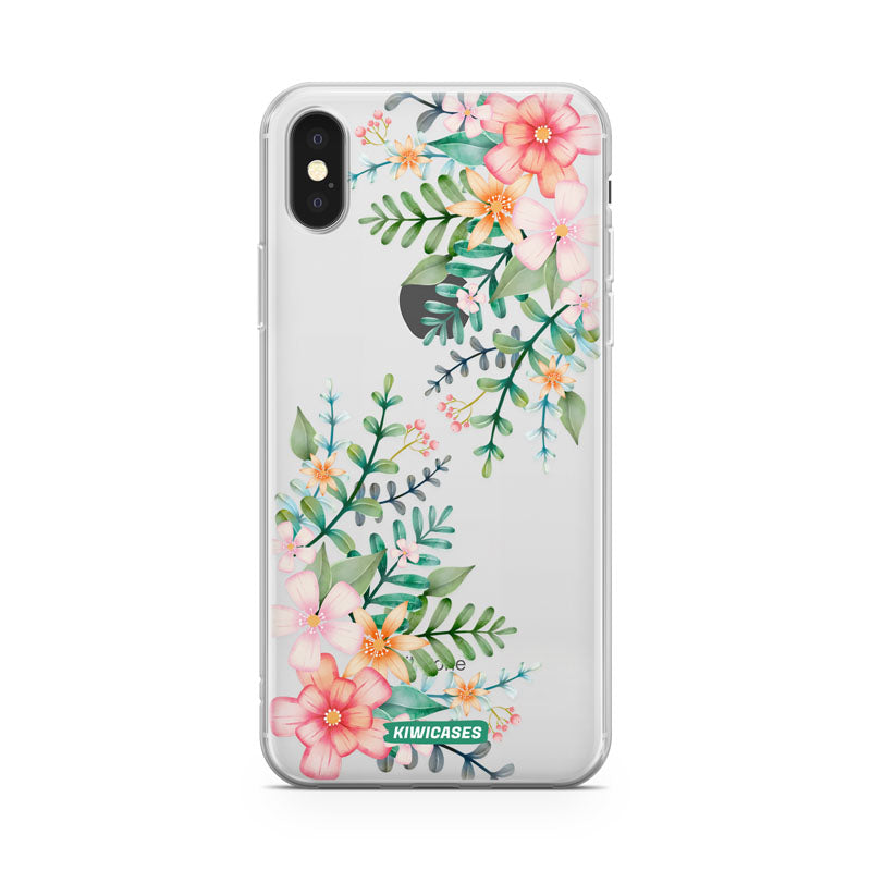Spring Pink Florals - iPhone X/XS