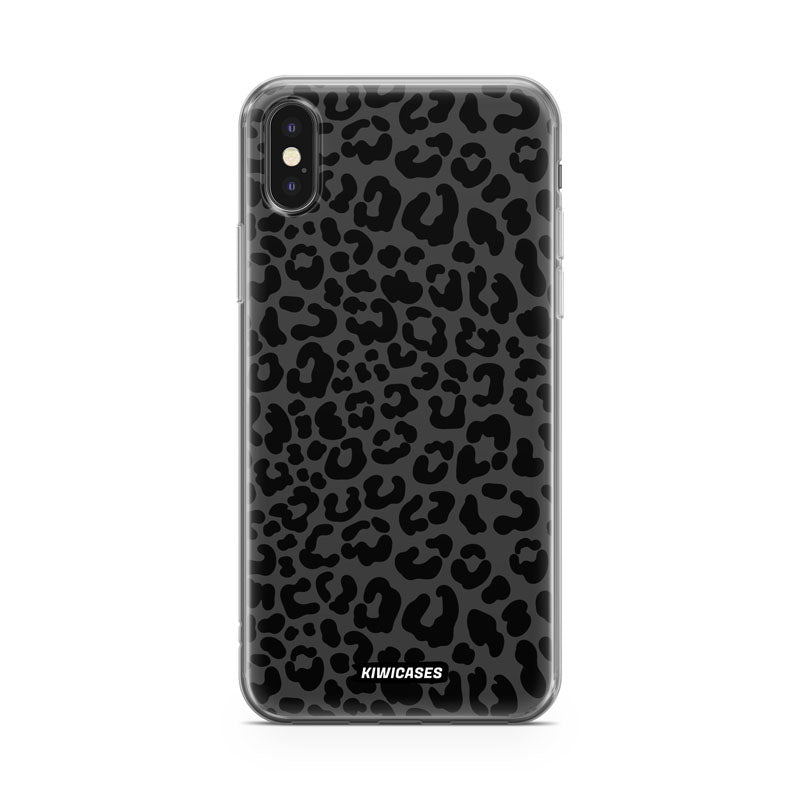 Grey Leopard - iPhone X/XS