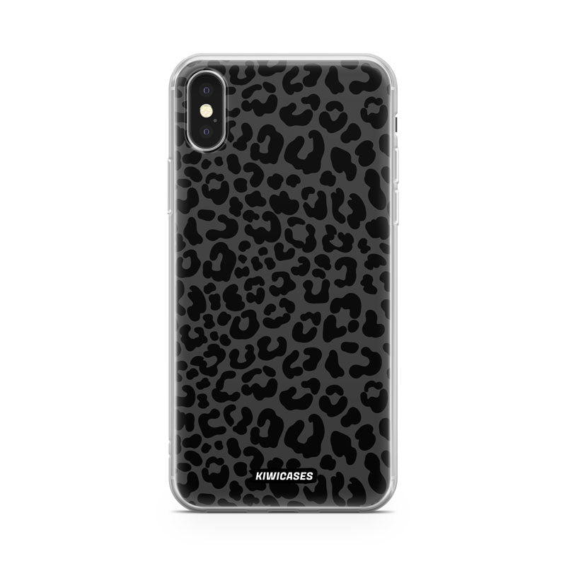 Grey Leopard - iPhone X/XS