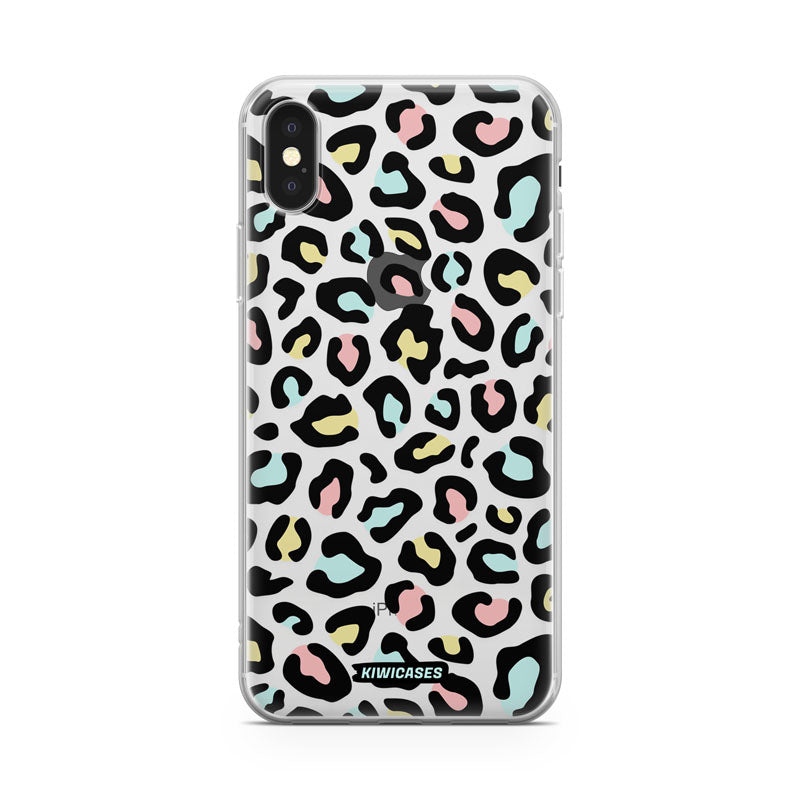Pastel Leopard - iPhone X/XS