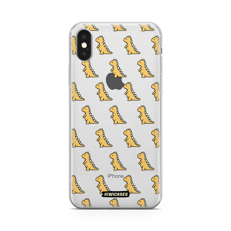 Yellow Dinosaurs - iPhone X/XS