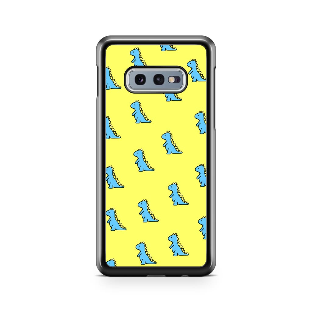 Yellow Dinosaur Phone Case - Galaxy S10e - Phone Case