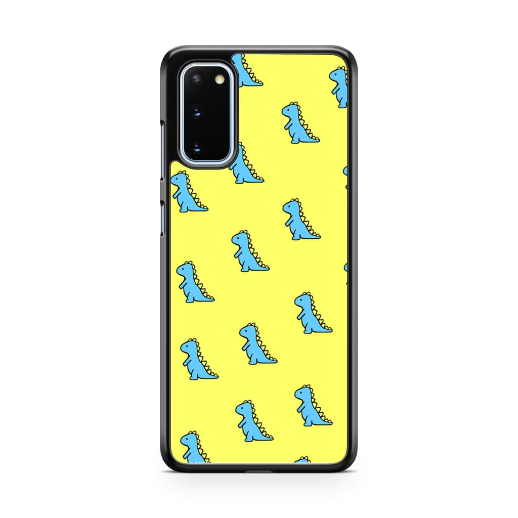 Yellow Dinosaur Phone Case - Galaxy S20 - Phone Case