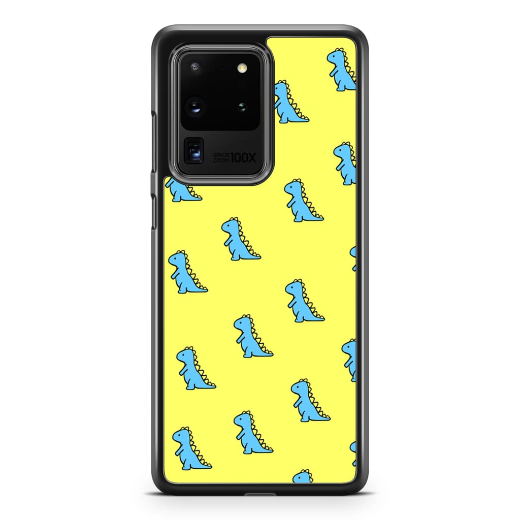 Yellow Dinosaur Phone Case - Galaxy S20 Ultra - Phone Case