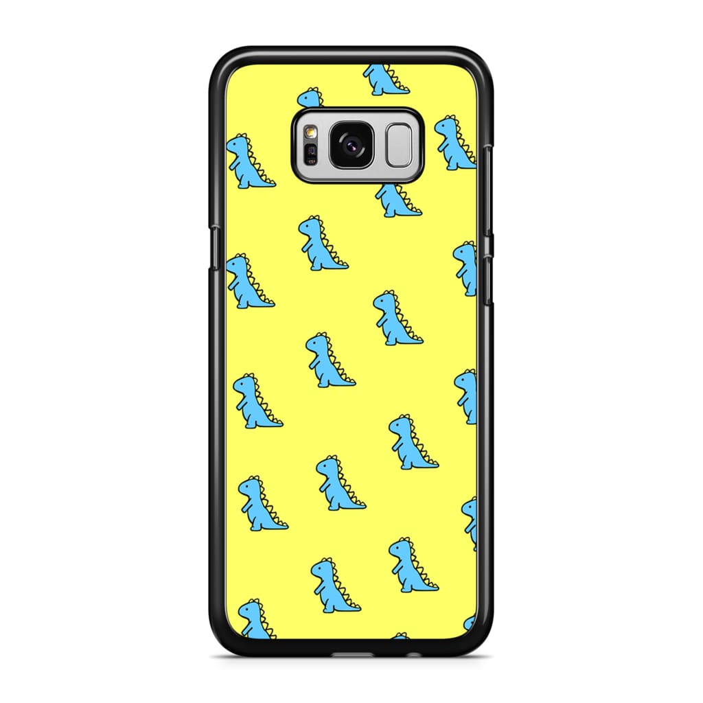 Yellow Dinosaur Phone Case - Galaxy S8 - Phone Case