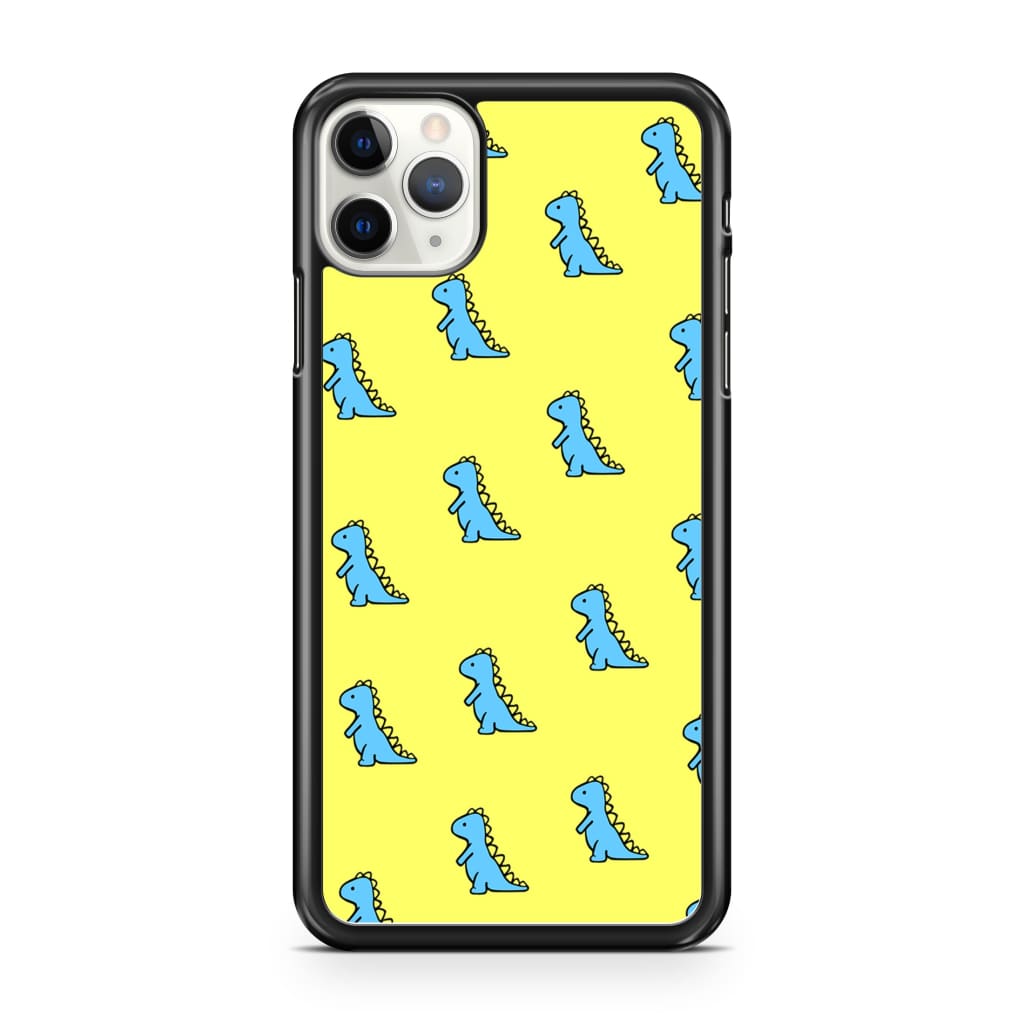 Yellow Dinosaur Phone Case - iPhone 11 Pro Max - Phone Case