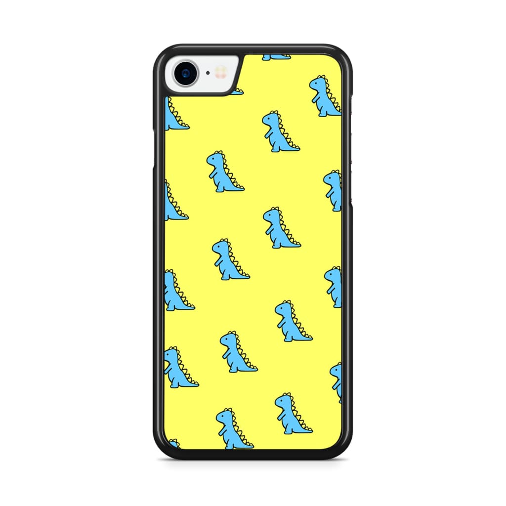 Yellow Dinosaur Phone Case - iPhone SE/6/7/8 - Phone Case