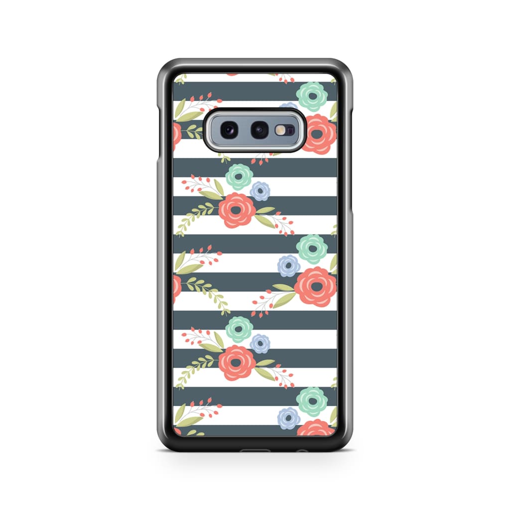 Zebra Bloom Floral Phone Case - Galaxy S10e - Phone Case