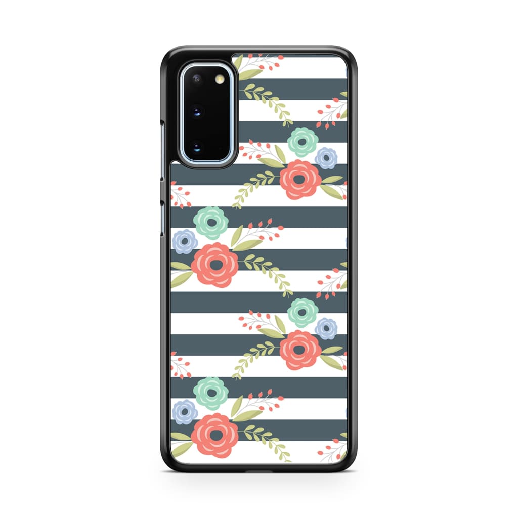 Zebra Bloom Floral Phone Case - Galaxy S20 - Phone Case