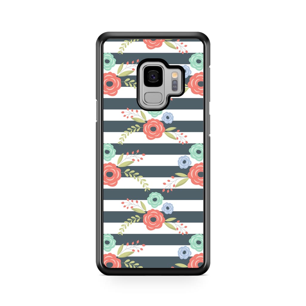 Zebra Bloom Floral Phone Case - Galaxy S9 - Phone Case