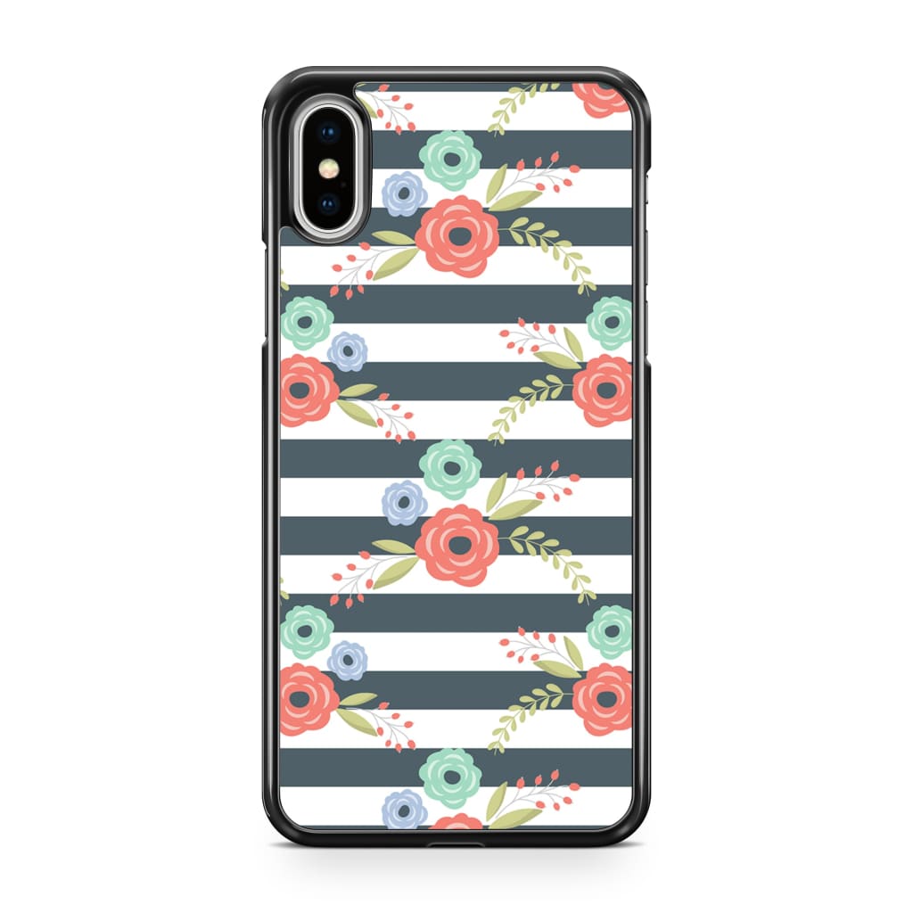Zebra Bloom Floral Phone Case - iPhone XS Max - Phone Case