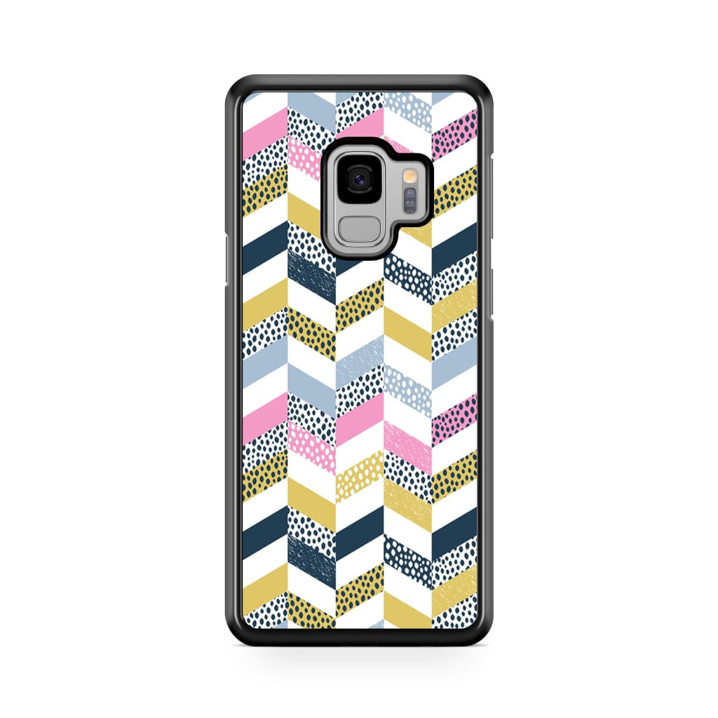 Zigzag Indigo Phone Case - Galaxy S9 - Phone Case